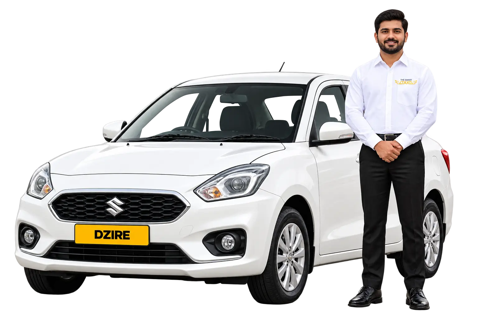 Dzire with driver