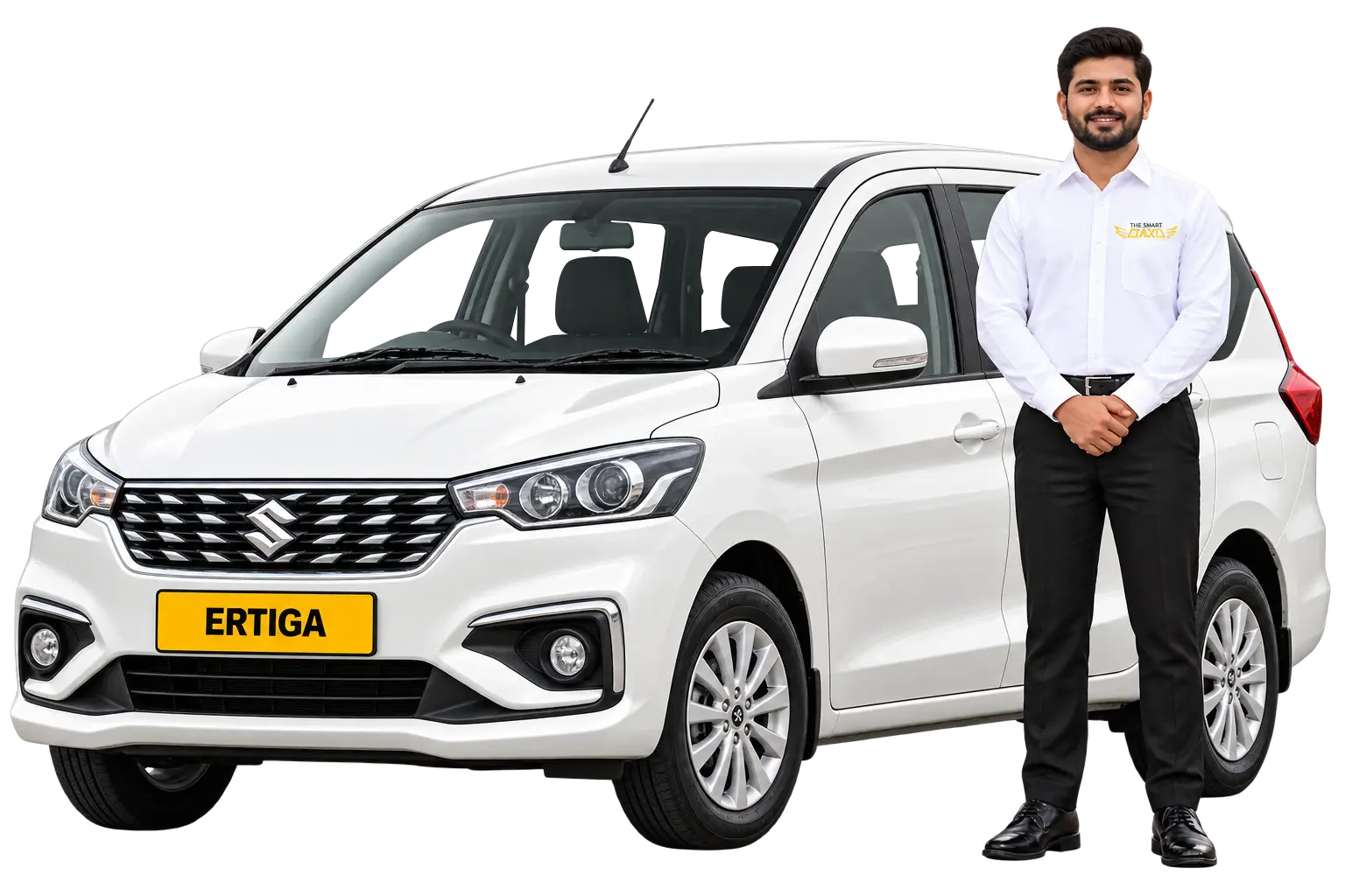 Ertiga with driver